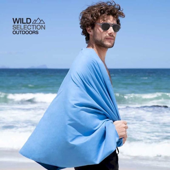 Рушник антибактеріальний швидковисихаючий Fitness Naturehike NH20FS009, 160*80, чорний, укр, укр