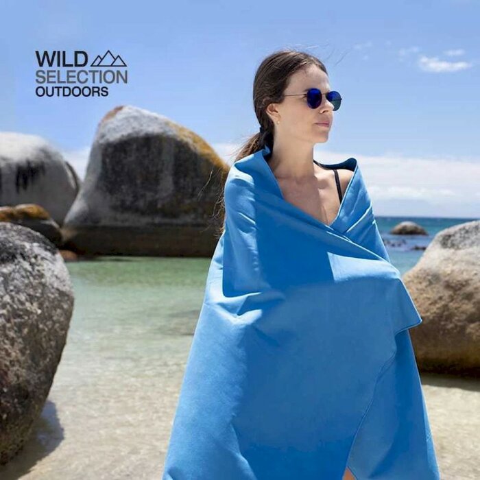 Рушник антибактеріальний швидковисихаючий Fitness Naturehike NH20FS009, 160*80, чорний, укр, укр