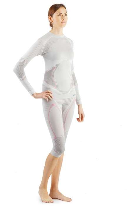 Термоштаны 3/4 женские Accapi X-Country 3/4, Silver р.