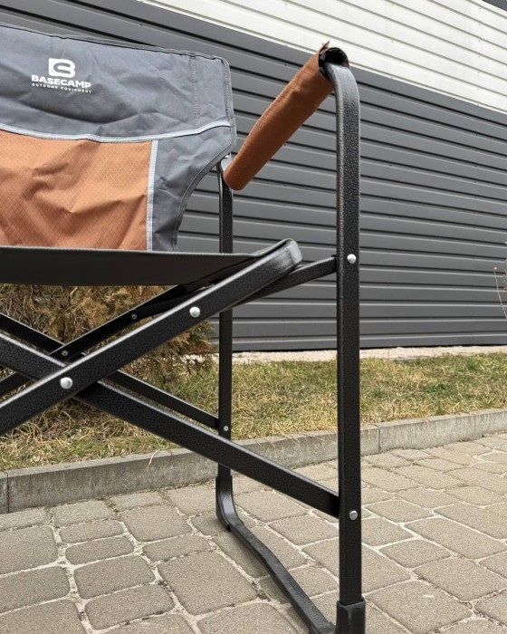 Кресло кемпинговое BaseCamp Rest, Grey/Brown