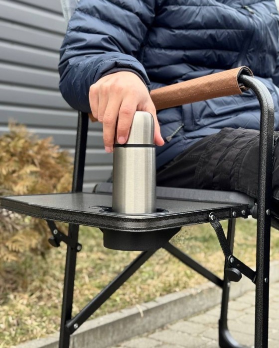 Кресло кемпинговое BaseCamp Rest, Grey/Brown
