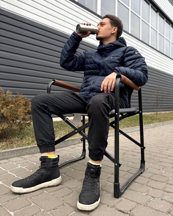 Кресло кемпинговое BaseCamp Rest, Grey/Brown