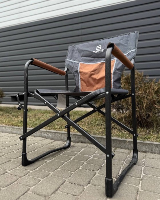 Кресло кемпинговое BaseCamp Rest, Grey/Brown