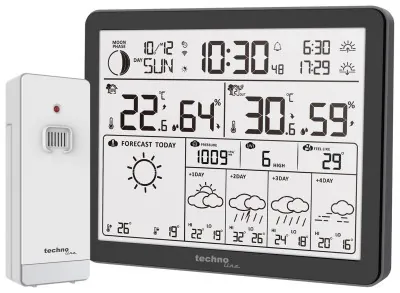 Метеостанция Technoline Tuya Smart/SmartLife WD3000 Black (WD3000)
