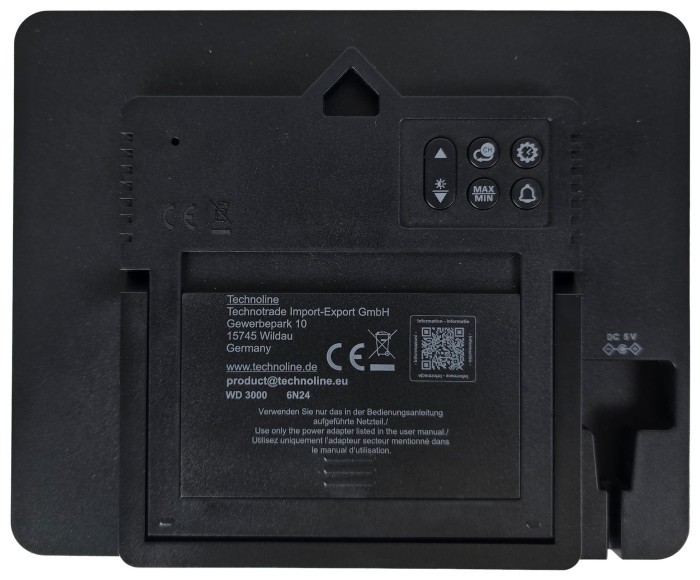 Метеостанция Technoline Tuya Smart/SmartLife WD3000 Black (WD3000)