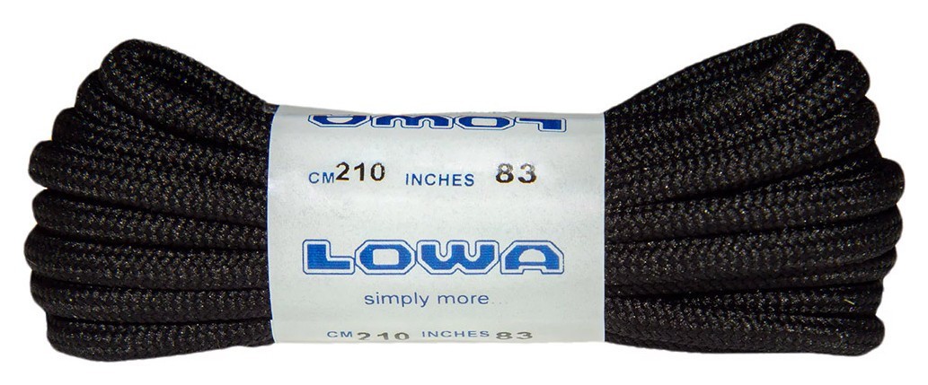 Шнурки LOWA Trekking 210 см black-black