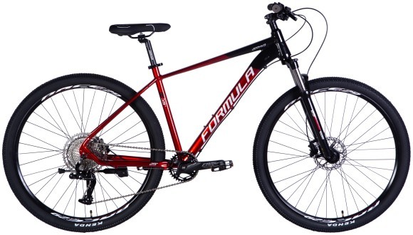 Велосипед AL 29" Formula ZEPHYR PRO HDD рама-19" чорно-червоний 2025, укр