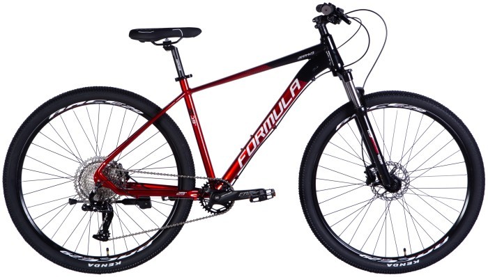 Велосипед AL 29" Formula ZEPHYR PRO HDD рама-19" чорно-червоний 2025, укр, укр