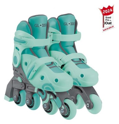 Роликові ковзани GLOBBER 2в1 м'ятно-зелені р.26-29, до 20кг, 3+