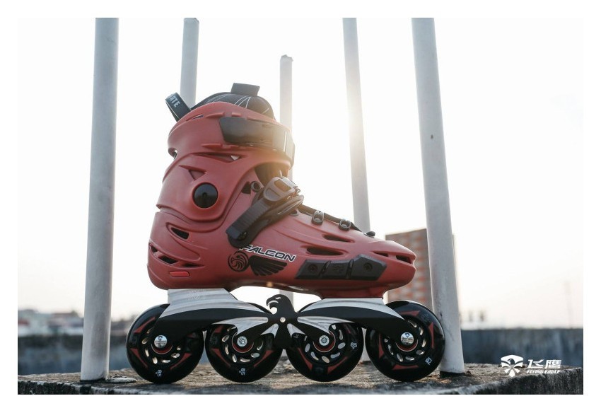 Ролики Flying Eagle Falcon F6S червоні, укр, укр