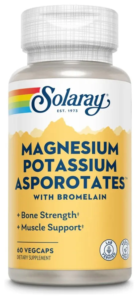 Magnesium & Potassium Asporotate - 60 vcaps