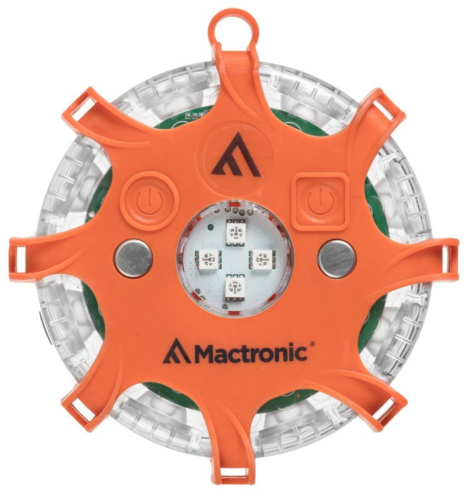 Комплект профессиональных фонарей Mactronic X-Flare (30 Lm) Red/Blue/Amber Recharg 12/220V (PSD0112)