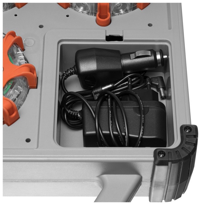 Комплект профессиональных фонарей Mactronic X-Flare (30 Lm) Red/Blue/Amber Recharg 12/220V (PSD0112)