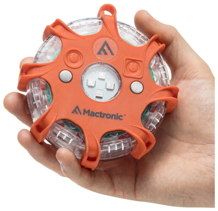 Комплект профессиональных фонарей Mactronic X-Flare (30 Lm) Red/Blue/Amber Recharg 12/220V (PSD0112)