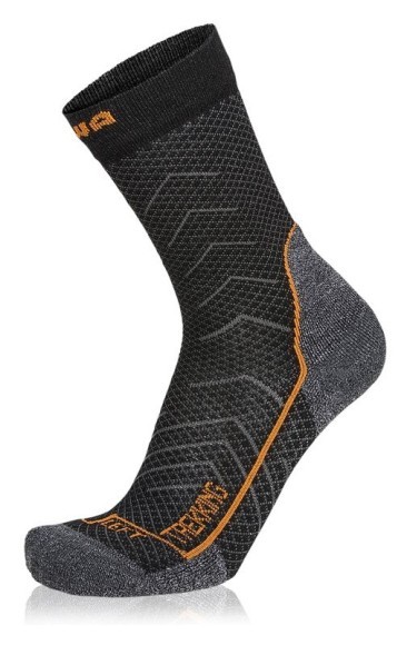 Носки для туризму Lowa TREKKING 39-40 Black (LS1919 0999), укр