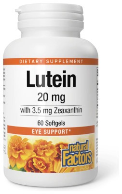 Lutein 20mg - 60 softgels