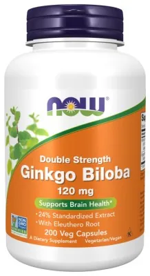 Ginkgo Biloba 120mg - 200 vcaps