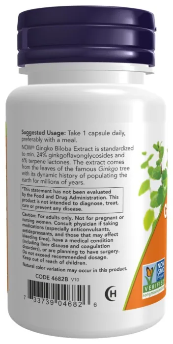 Ginkgo Biloba 120mg - 200 vcaps