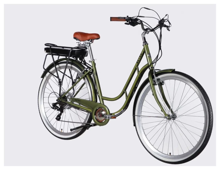 Велосипед уцененный с электроприводом 28