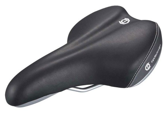Сідло для велосипеда Cіcledesign ATB COMFORT Black (SA0004-0911), укр