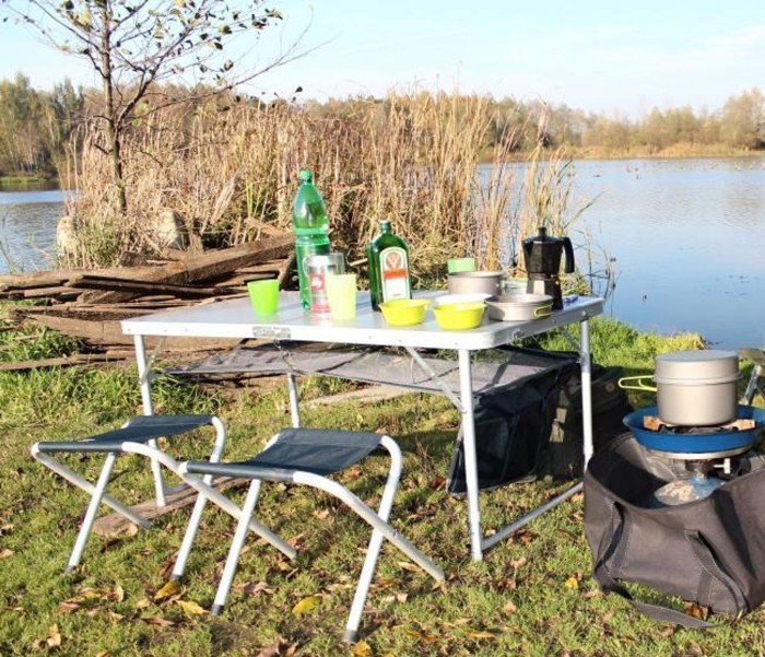 Набор раскладной мебели Pinguin Furniture Set, Petrol