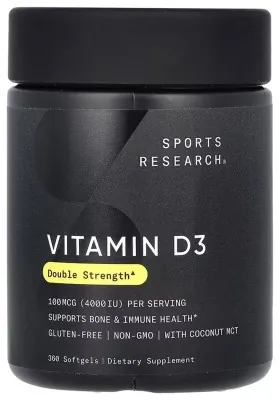 Vitamin D3 4000IU - 360 softgels