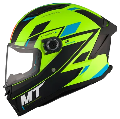 Мотошолом MT STINGER 2 Zivze C3 Matt Yellow