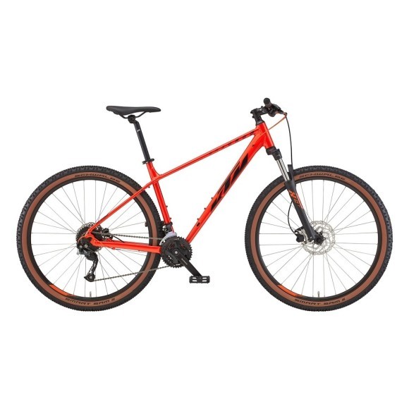 Велосипед KTM CHICAGO 291 29 " XXL/57, помаранчевий (чорний), 2022/ 2023