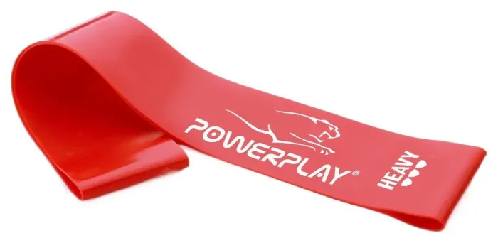 Резинка для фітнесу PowerPlay 4114 Mini Power Band 1.2мм. Heavy Червона (11 кг)