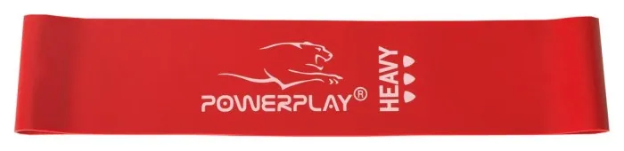Резинка для фітнесу PowerPlay 4114 Mini Power Band 1.2мм. Heavy Червона (11 кг)