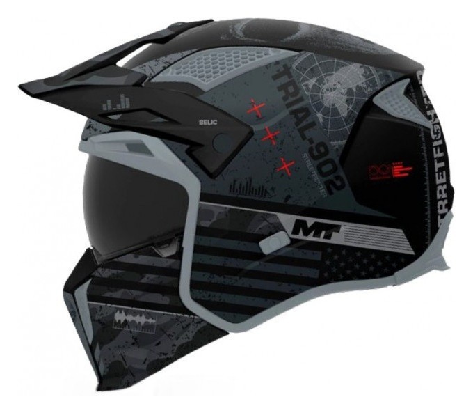 Мотошолом MT STREETFIGHTER SV S BELIC B2 Matt