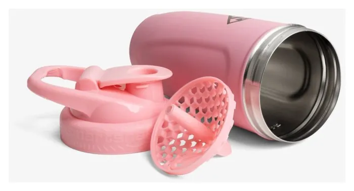 Шейкер спортивний SmartShake Reforce 900ml Supergirl Pink
