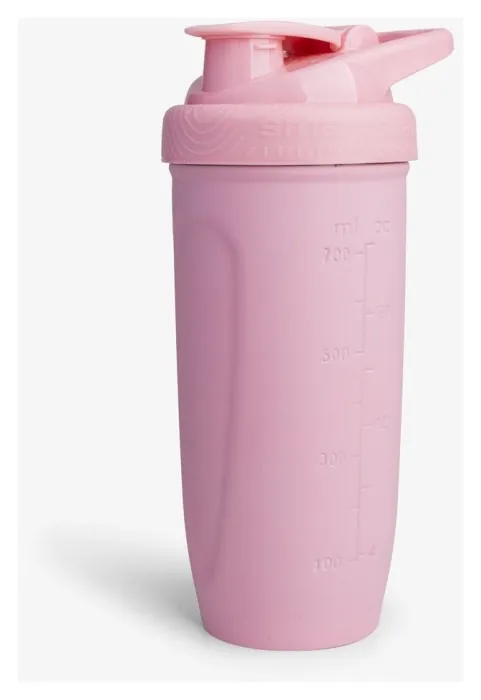 Шейкер спортивний SmartShake Reforce 900ml Supergirl Pink