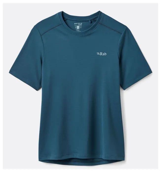 Футболка жіноча Rab Force Cirque Tee Wmns, Tempest Blue