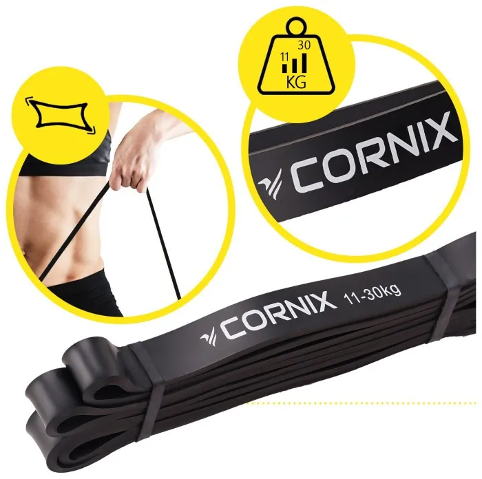 Еспандер-петля Cornix Power Band 22 мм 11-30 кг (резина для фітнесу та спорту) XR-0059