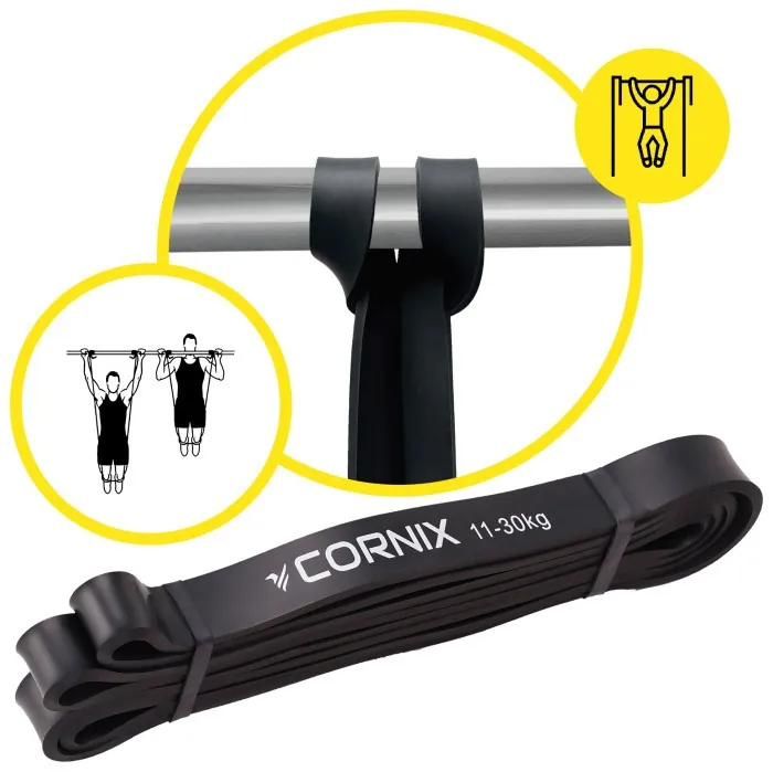 Еспандер-петля Cornix Power Band 22 мм 11-30 кг (резина для фітнесу та спорту) XR-0059