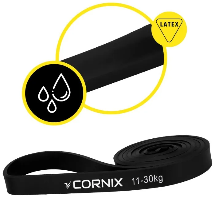 Еспандер-петля Cornix Power Band 22 мм 11-30 кг (резина для фітнесу та спорту) XR-0059