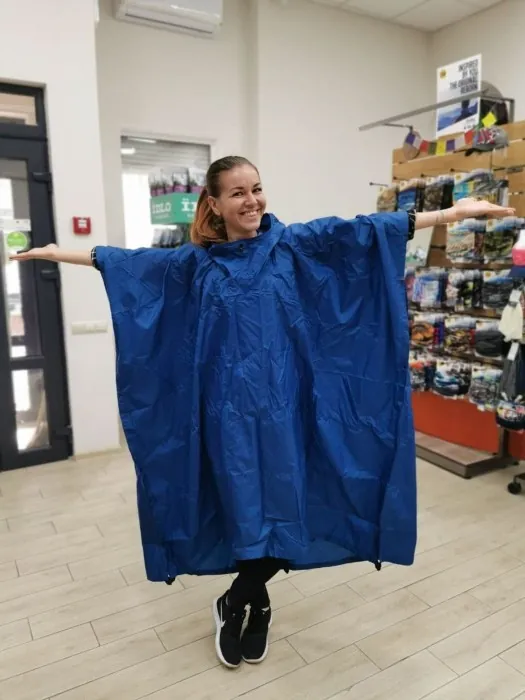 Дождевик-тент Tarp Poncho Blue, 265 х 145 см от Sea to Summit