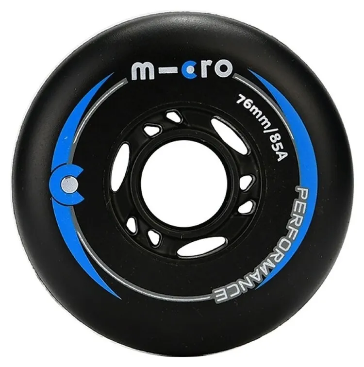 Колеса Micro Performance 76 mm black (MSA-SRWH-BK)