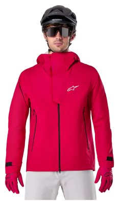 Куртка дощовик Alpinestars A-DURA ELITE RAIN JACKET RED FLUO, M