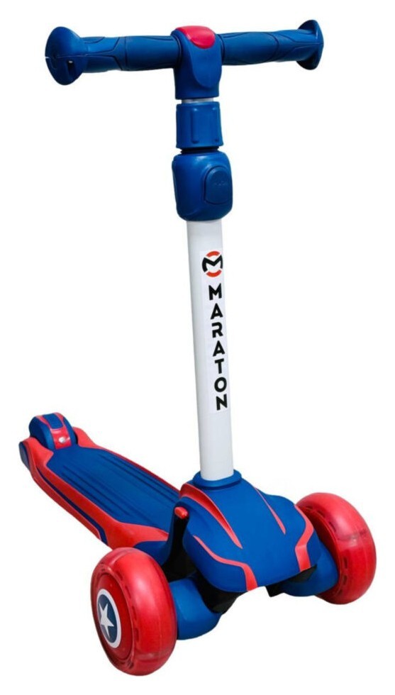 Самокат Maraton Global red-blue (1 шт), укр, укр