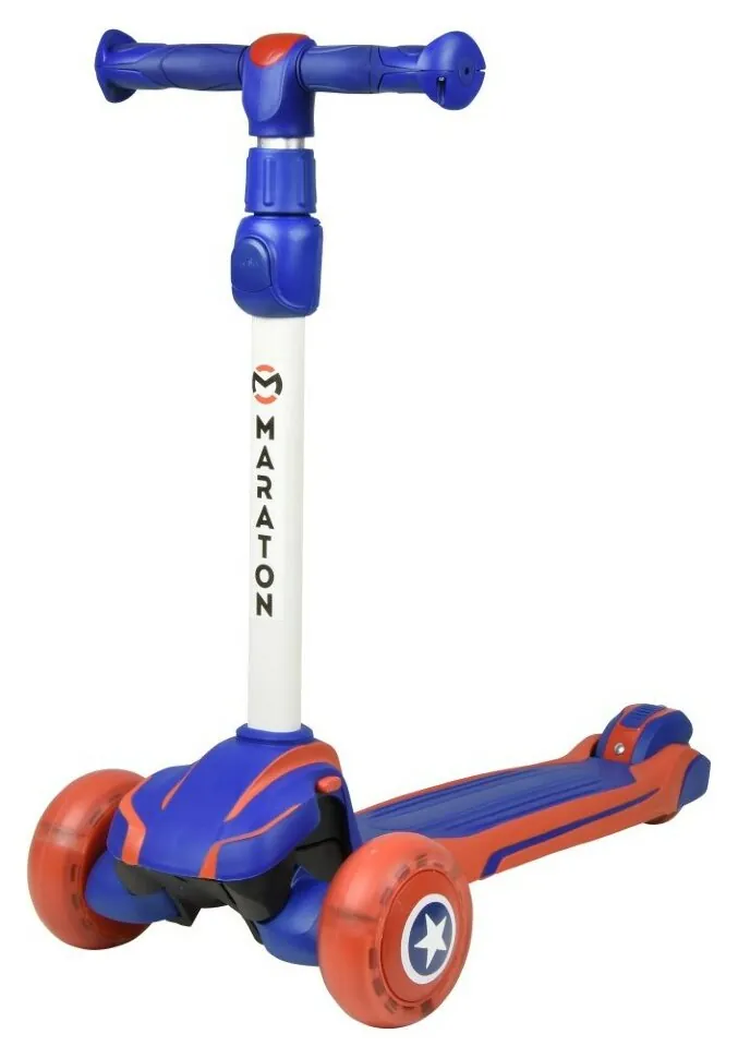 Самокат Maraton Global red-blue (1 шт) (Самокат Maraton Global red-blue (1 шт))