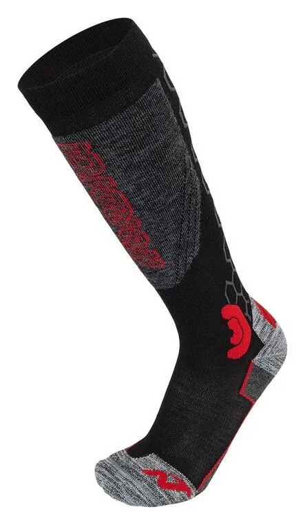 Носки чоловічі для туризму Nordica PRO MACHINE 45-47 Black/red (14427) (45-47 black, red)