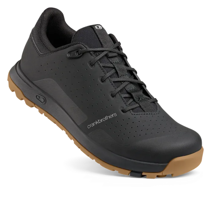 Велообувь CrankBrothers SHOES MALLET TRAIL LACE BLACK/BLACK - GUM OUTSOLE 9.5