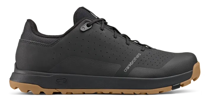 Велообувь CrankBrothers SHOES MALLET TRAIL LACE BLACK/BLACK - GUM OUTSOLE 9.5