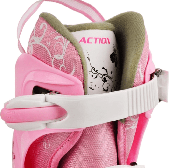 Роликовые коньки Action Pinky (компл)/Pink