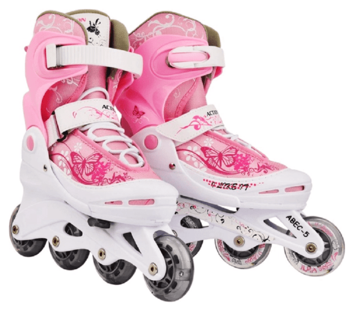 Роликовые коньки Action Pinky (компл)/Pink