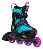 Роликові коньки дитячі K2 MARLEE PRO S (29-34) 170-205см Black/blue/purple (30F0225.1.1), укр