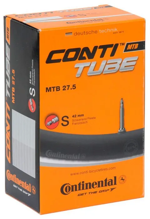 Камера Continental MTB Tube B+ 27.5", 65-584->70-584, S42, 350 г
