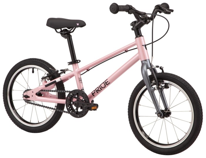 Велосипед 16" Pride GLIDER 16 2024 рожевий